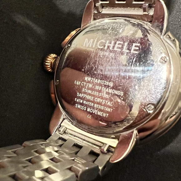 Michele Serein Diamond two-tone ladies watch - Picture 3 of 7
